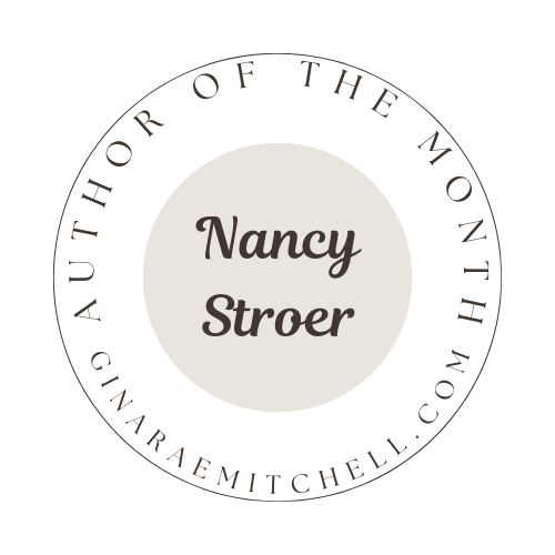 Author of the Month badge from blogger Gina Rae Mitchell