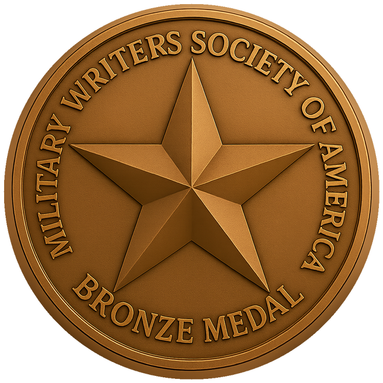 Bronze Medal from the Military Writers Society of America, earned by Playing Army in 2025